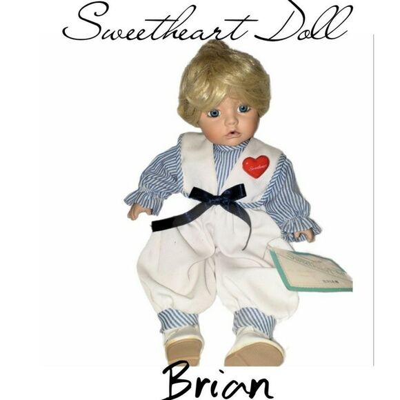 Sweetheart Porcelain Doll  - Picture 1 of 9